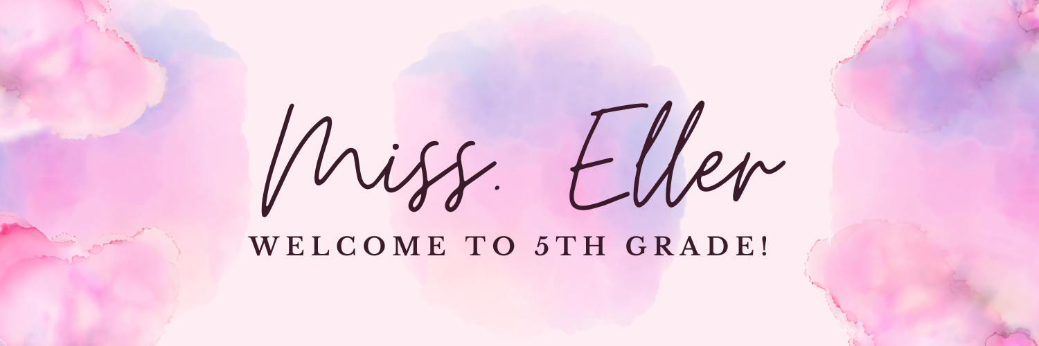 Welcome to 5th Grade! 